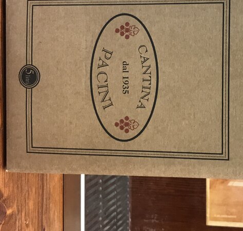 Bag in box da 5 litri “ Pacini Rosso”