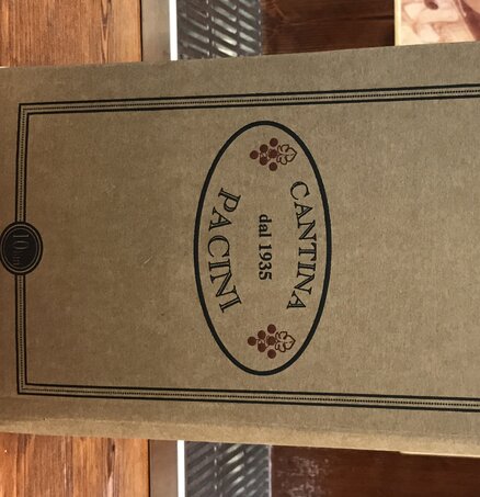 Bag in box da 10 litri “ Pacini Rosso”